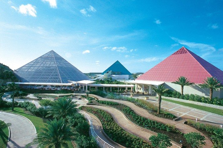 The Moody Gardens, Galveston. May god preserve them.