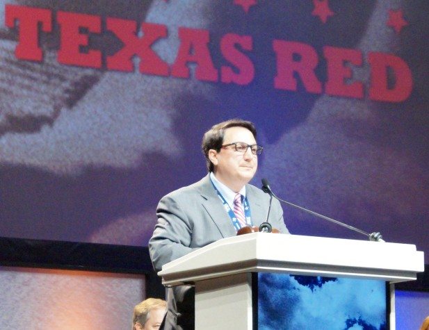 Republican Party Chairman Steve Munisteri address the Republican Party of Texas' 2014 convention. June 7, 2014