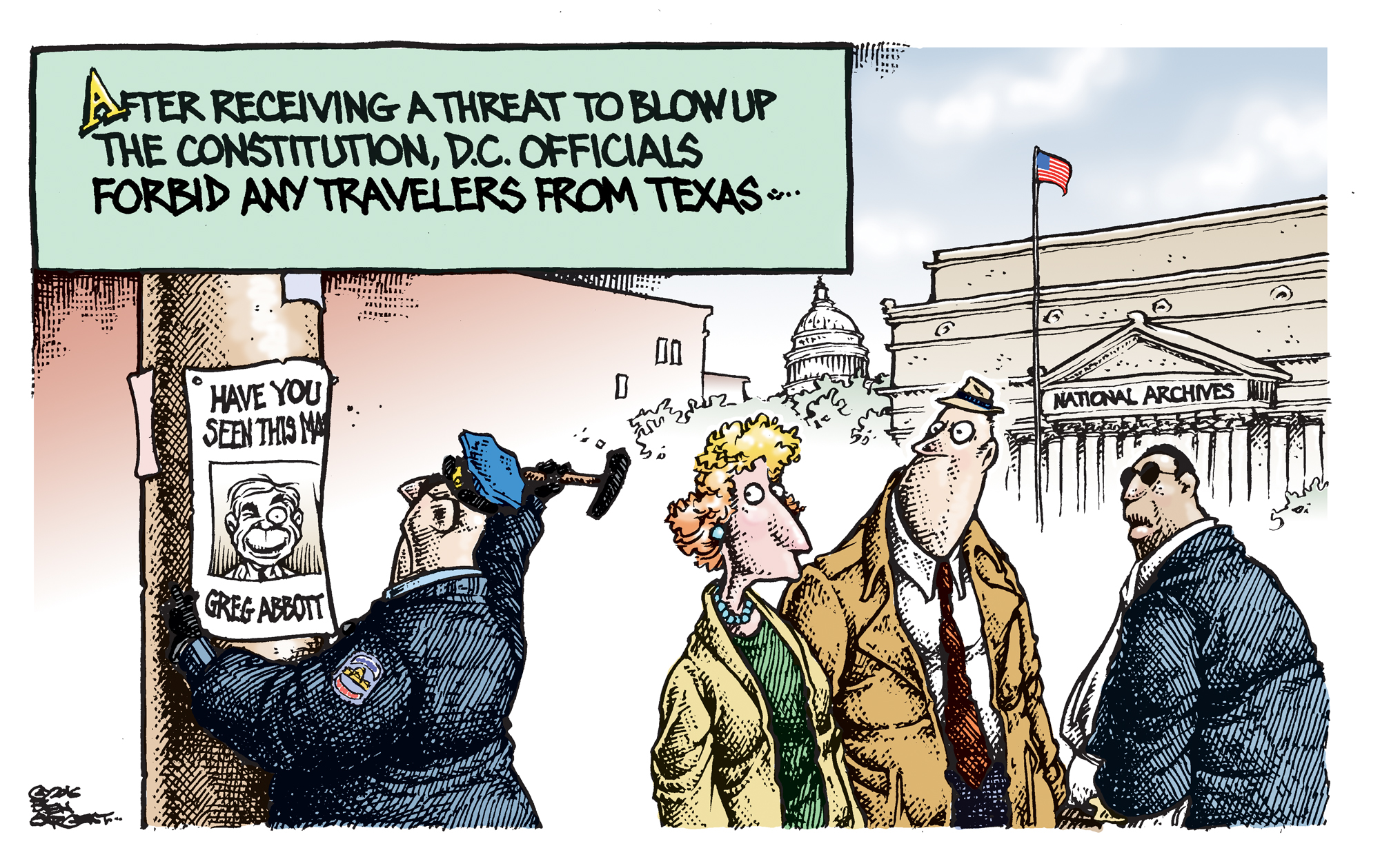 Loon Star State: D.C. Officials Forbid Any Travelers From Texas