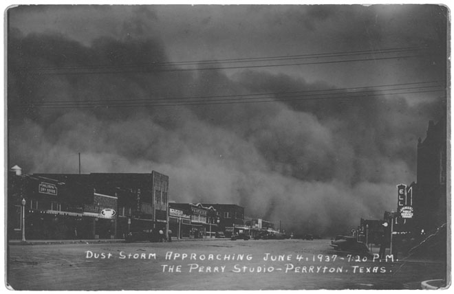 Dust Storm Approaching, June 4, 1937, Wyatt E. Perry