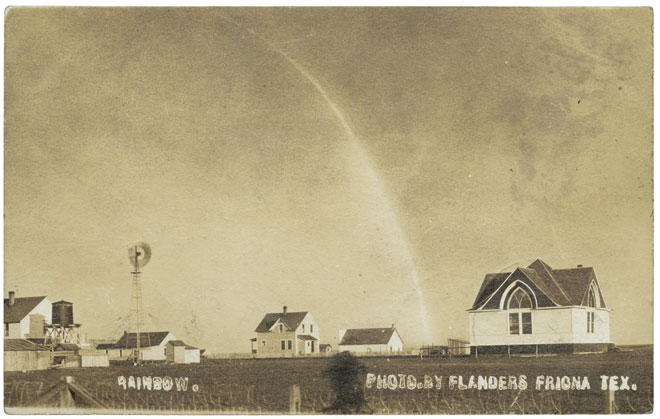 Rainbow, Photo by Flanders, Friona, Tex.