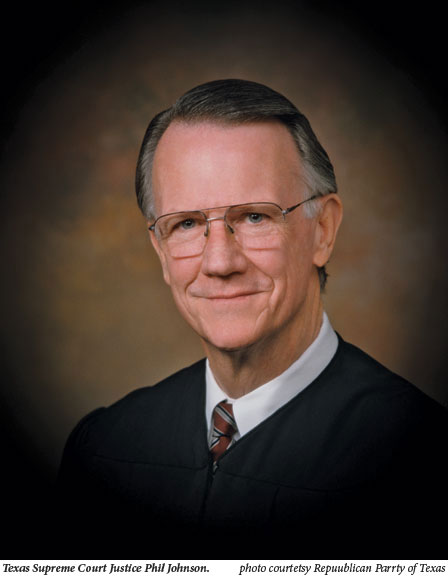 Texas Supreme Court Justice Phil Johnson