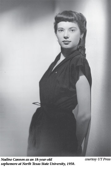 Nadine Cannon, 1950