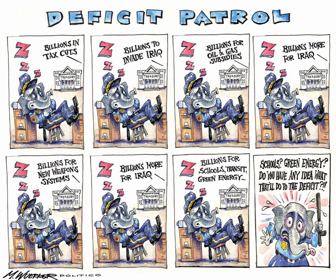 Politico: Deficit Patrol