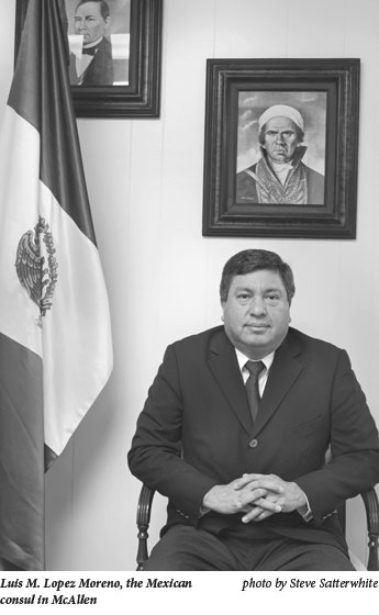 Luis M. Lopez Moreno, the Mexican consul in McAllen