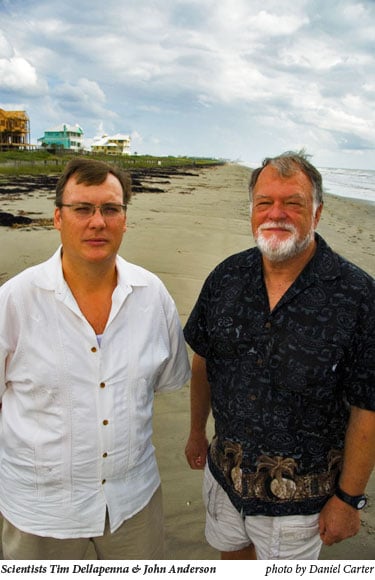 Scientists Tim Dellapenna and John Anderson