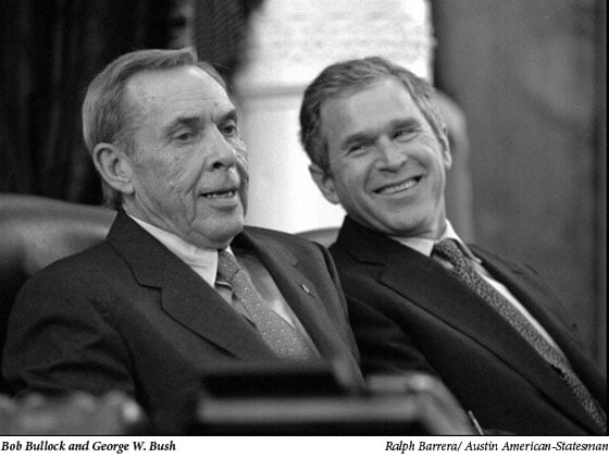 Bob Bullock and George W. Bush