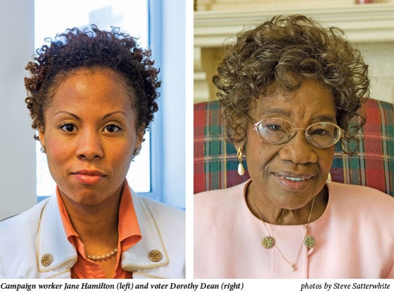 Jane Hamilton and Dorothy Dean