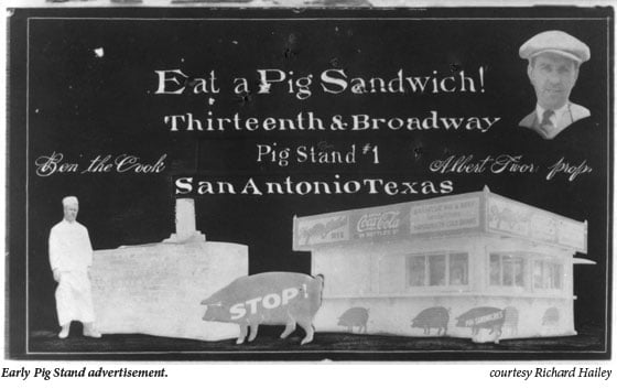 Pig Stand Ad