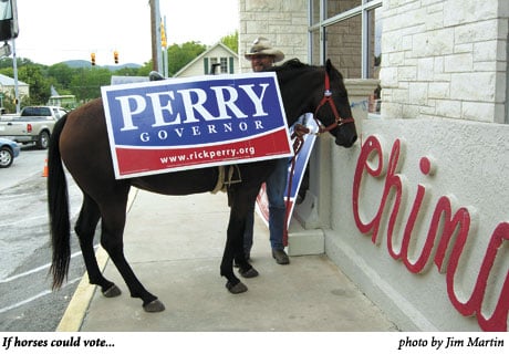 If horses could vote... by Jim Martin