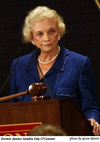 Former Justice Sandra Day O'Connor