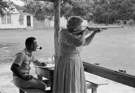 Target practice at Cypress Gun and Rifle Club