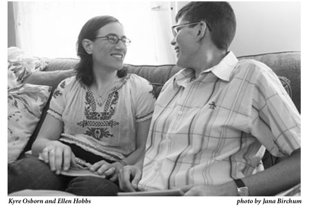 Kyre Osborn and Ellen Hobbs