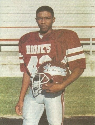Donald Smith, Tulia High's Athlete of the Year, 1989. 