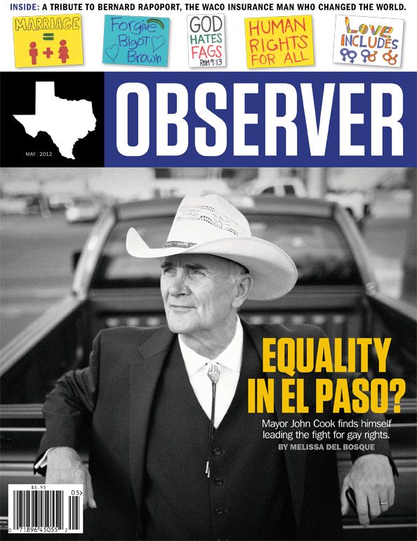 Texas Observer May 2012 Cover