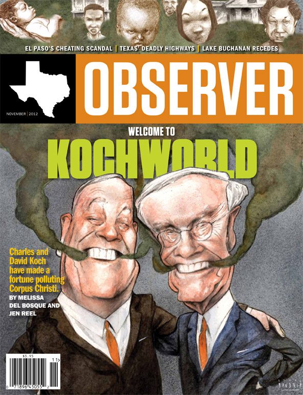 Texas Observer November 2012 Cover