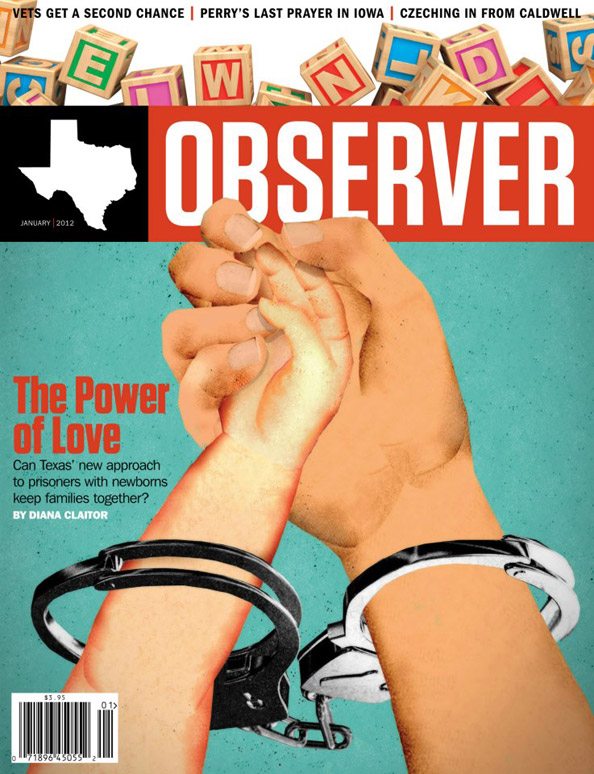 Texas Observer January 2012 Cover