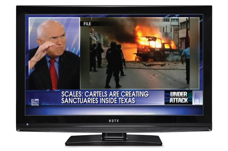 Retired Army Maj. Gen. Robert Scales during a Sept. 27, 2011, appearance on Fox News to discuss his border-violence report.