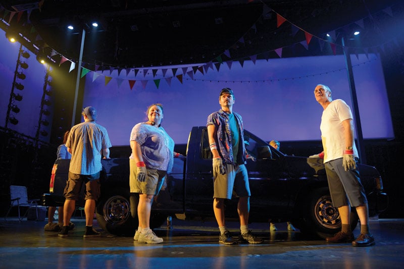 Hands on a Hardbody, a musical adaptation of the cult-classic documentary film, ran at San Diego’s La Jolla Playhouse in a production directed by Neil Pepe last summer.