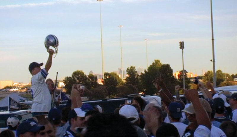 Tailgating scenes from Arlington.