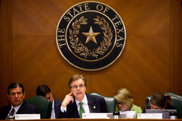 Senate Education Committee chair Dan Patrick (R-Houston)