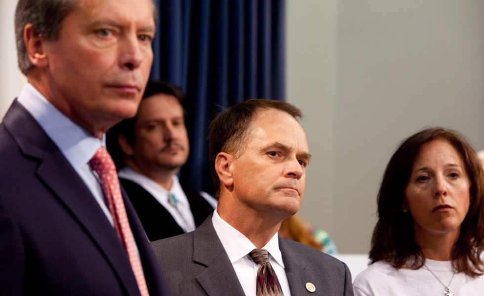 Rep. Steve Toth (R-The Woodlands) in happier times.