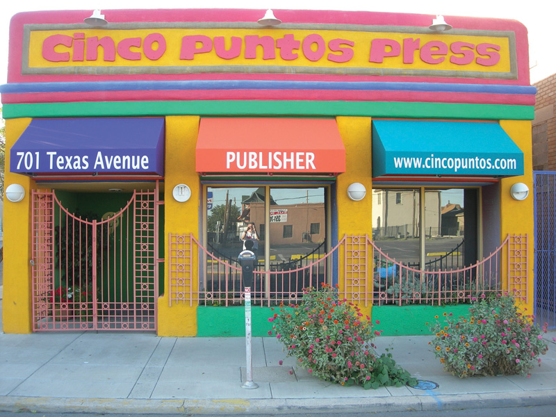 Cinco Puntos Press’ El Paso storefront.