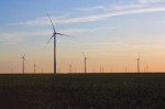 A wind farm near Amarillo