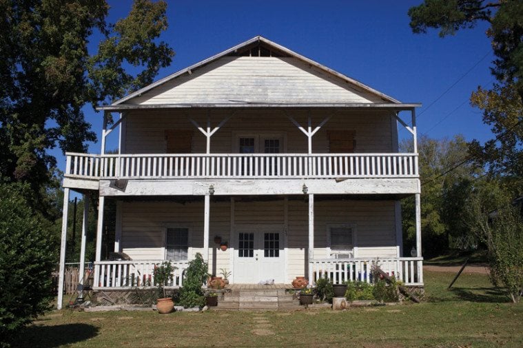 The Church of Wells’ home in a century-old former Baptist church and Masonic temple.