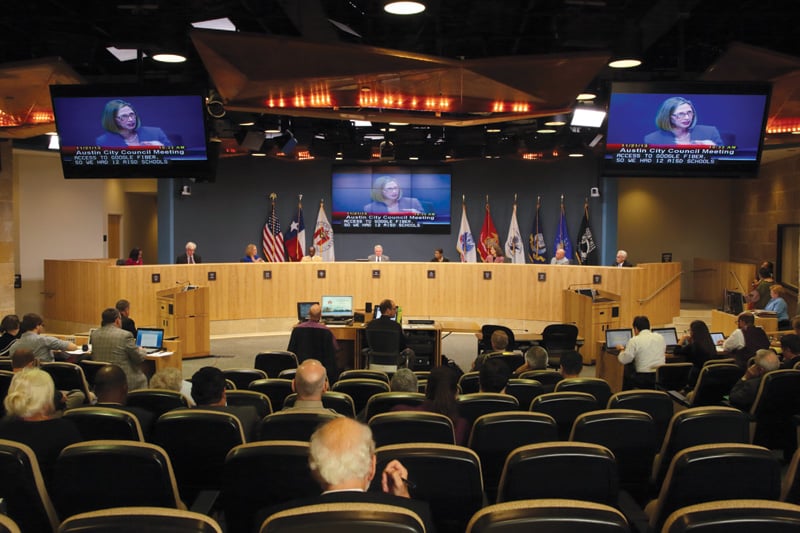 Austin City Council meeting, November 21, 2013.