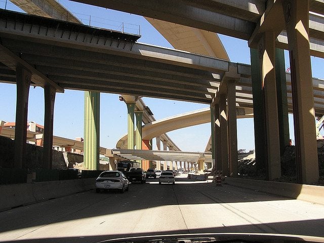 I-635 flyover in Dallas