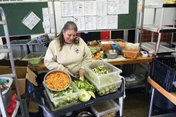 San Antonio Zoo Commissary Coordinator Katie Biesenbach.