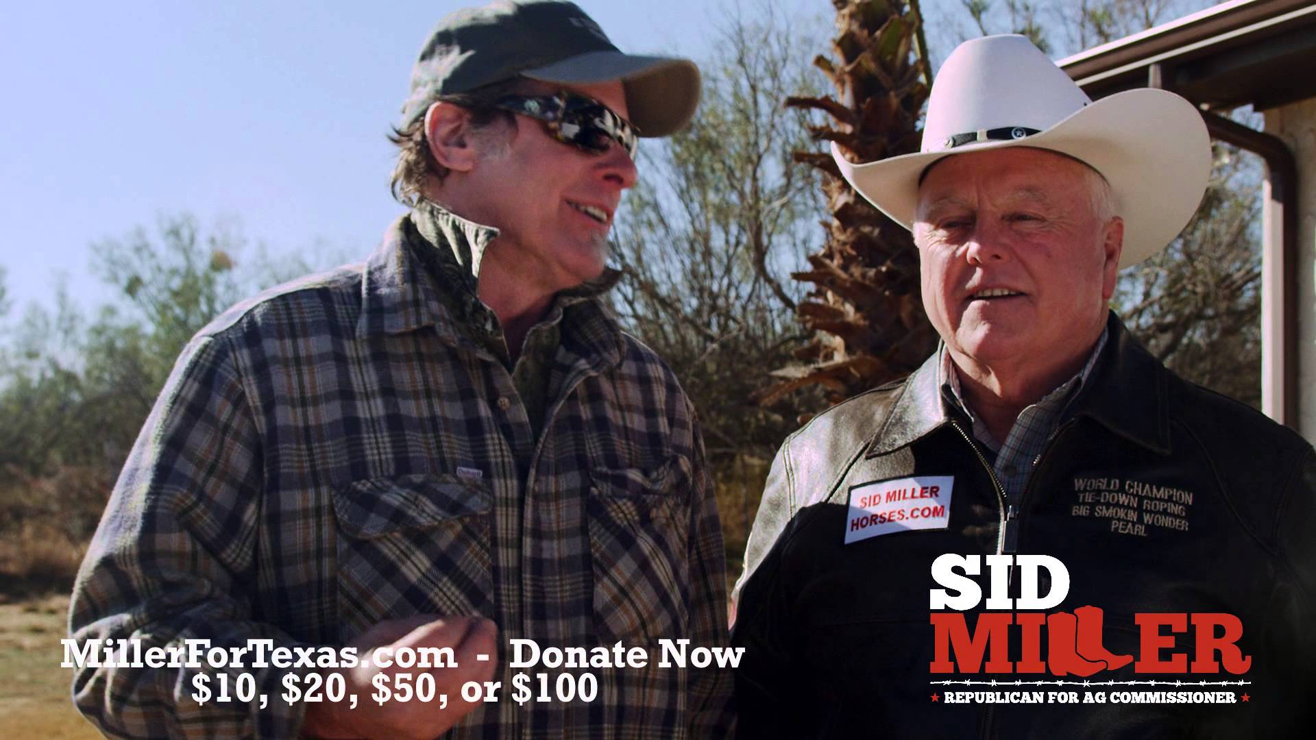 Sid Miller and Ted Nugent