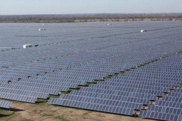 Austin Energy's solar farm in Webberville