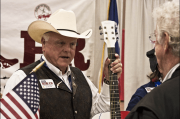 Sid Miller, Republican nominee for agriculture commissioner, at his party's state convention.