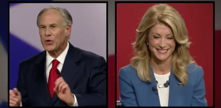 At the second of two governor's race debates, Wendy Davis seemed a great deal more relaxed and comfortable.