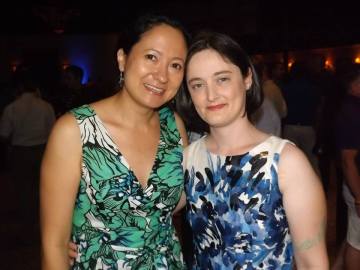 Cleopatra DeLeon, left, and Nicole Dimetman, are one of the two plaintiff couples in the Texas marriage case.