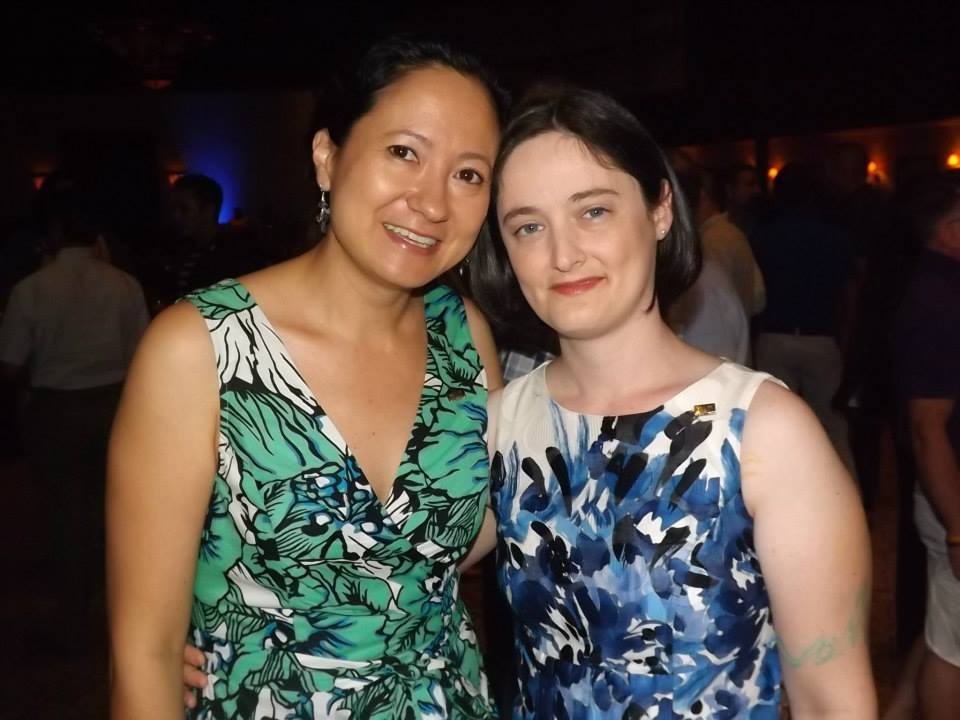 Cleopatra DeLeon and Nicole Dimetman, are one of the two plaintiff couples in the Texas marriage case.