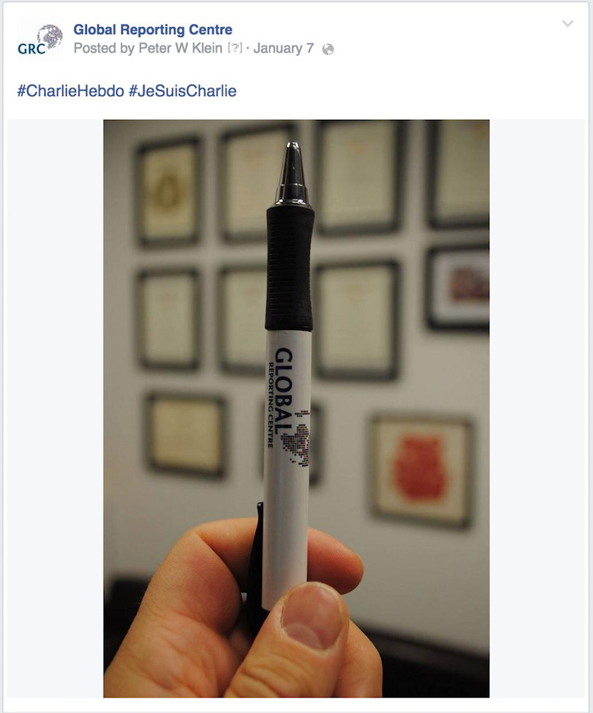 Peter Klein #JeSuisCharlie Charlie Hebdo