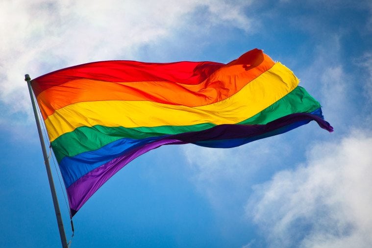 LGBT rights rainbow flag