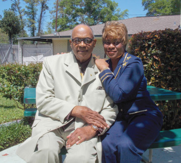 Grady Gaines and wife Nell