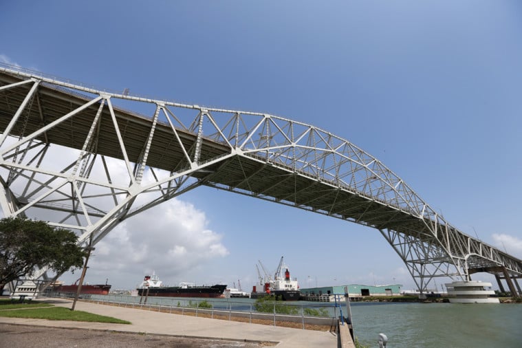 harbor bridge - corpus christi