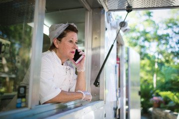 Joan Cheever is the founder of The Chow Train, a nonprofit food truck in San Antonio that feeds restaurant quality and healthy meals to the needy.