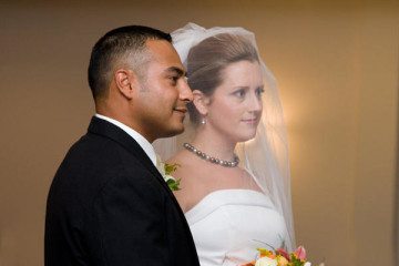 Transgender widow Nikki Araguz Loyd, shown with her late husband Thomas Araguz III on their wedding day in 2008, is still fighting to have their marriage recognized by the state of Texas. Araguz Loyd hopes the U.S. Supreme Court's ruling in favor of same-sex marriage last week will finally resolve her case, which is currently on appeal to the Texas Supreme Court.