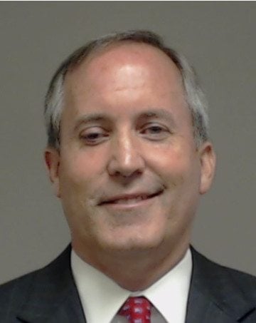 Collin County Jail — Ken Paxton mugshot