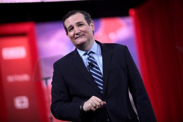 Ted Cruz speaking at CPAC 2015 in Washington.