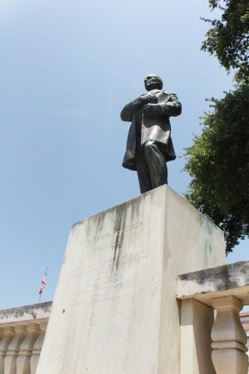 Woodrow Wilson statue