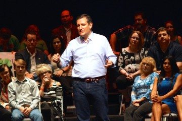 Ted Cruz fired up the Kingwood Tea Party on Thursday, describing the Supreme Court's recent same-sex marriage decision as