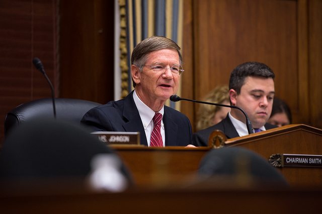 Lamar Smith chairs the house science committee.