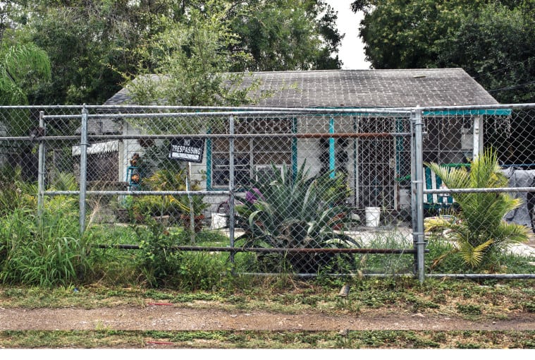 Rosie Jimenez received an illegal abortion in this McAllen home by midwife Maria Pineda.